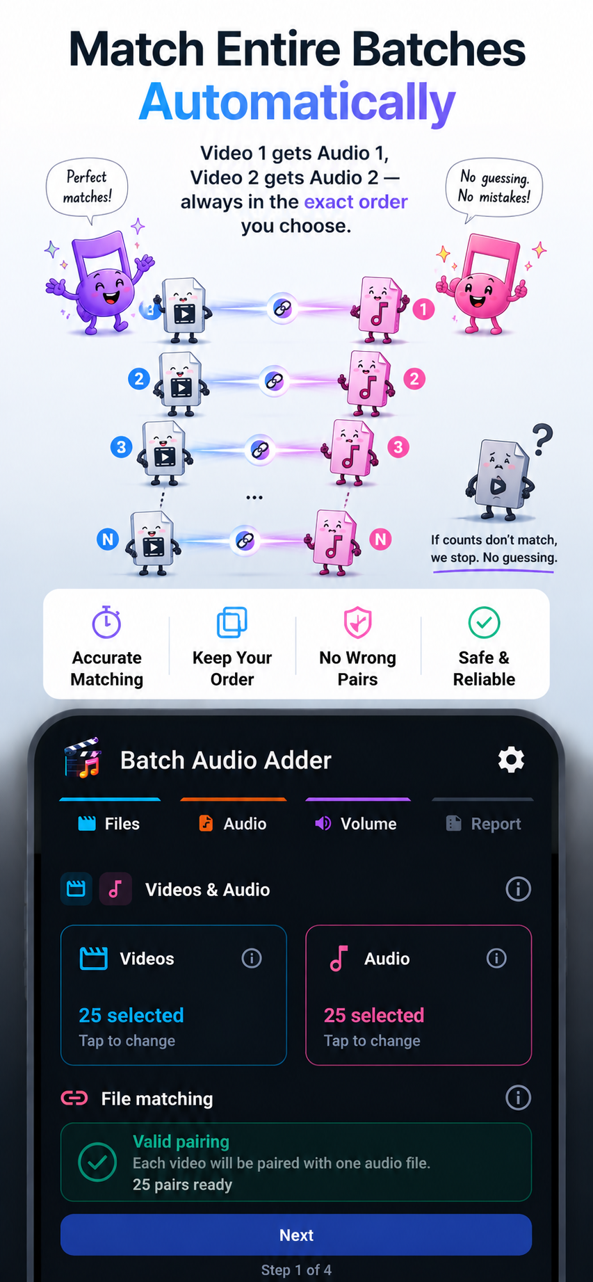 Batch Audio Adder のスクリーンショット 3