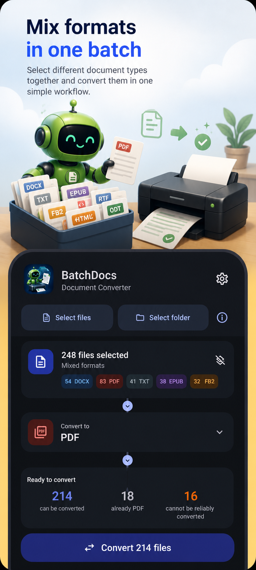 لقطة BatchDocs رقم 4
