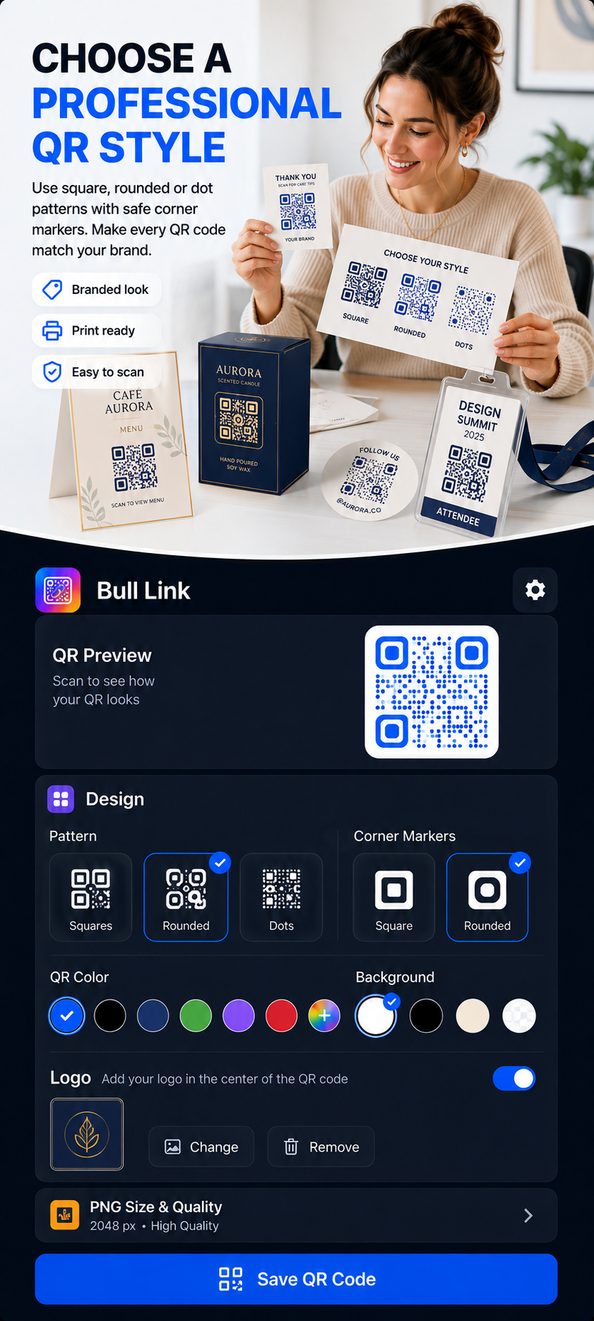Bulk Link QR Generator screenshot 3
