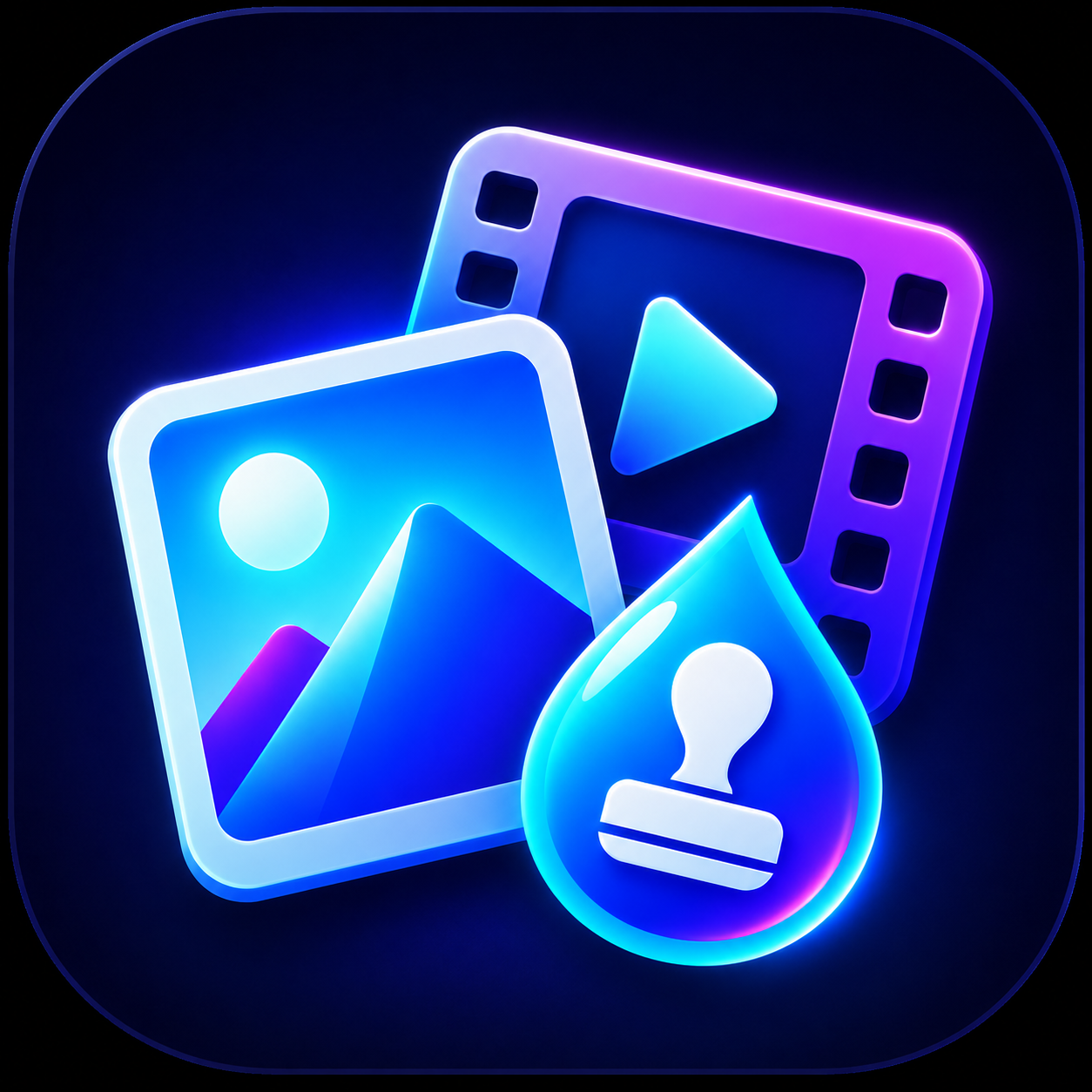 Bulk Watermark Adder icon
