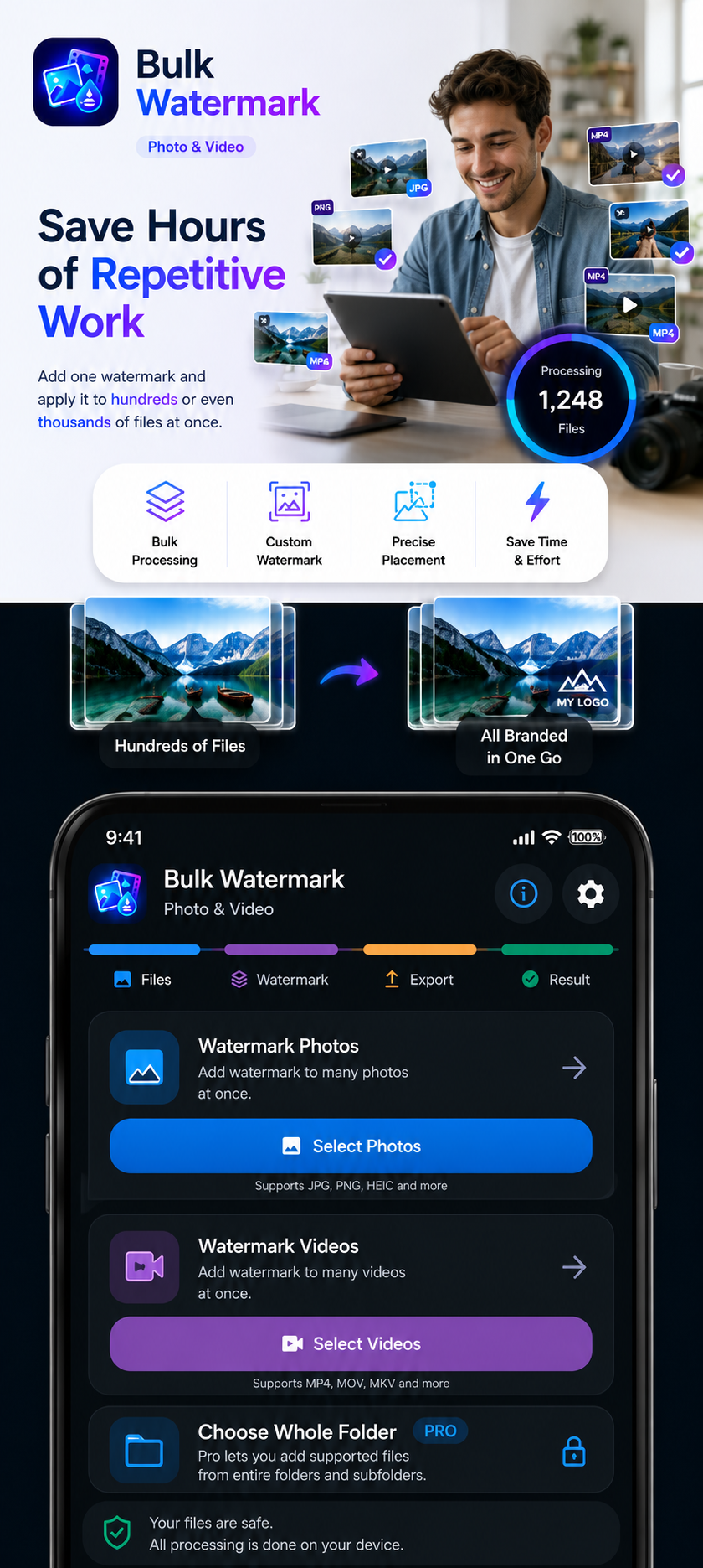 Bulk Watermark Adder screenshot 2