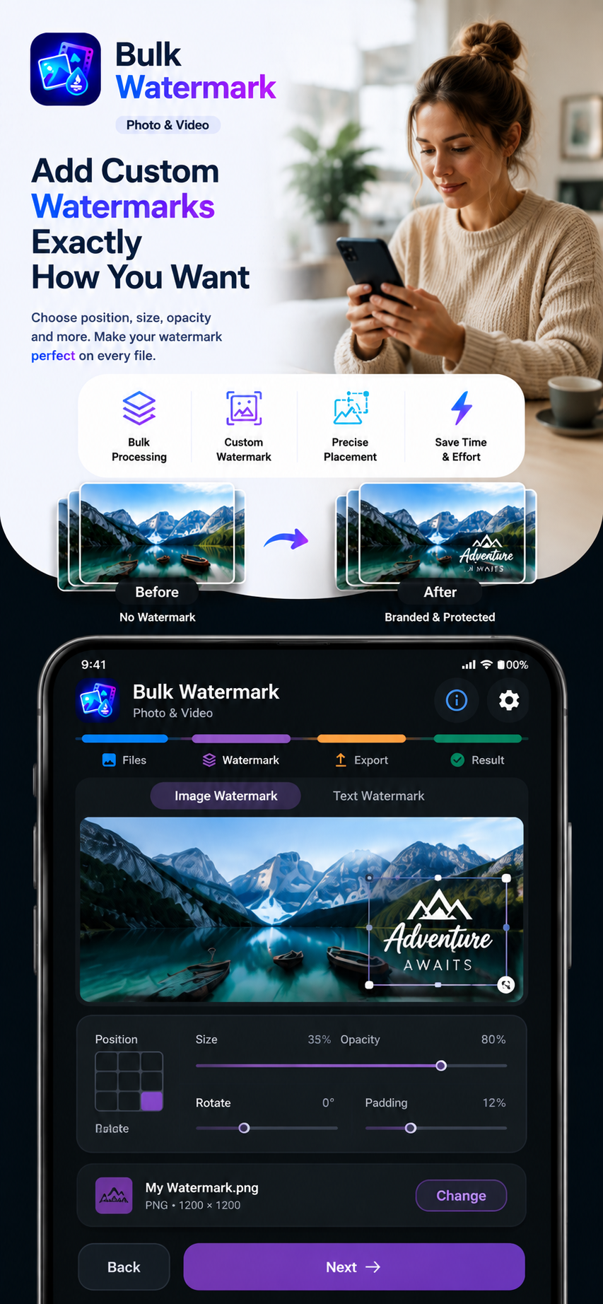 Bulk Watermark Adder screenshot 4