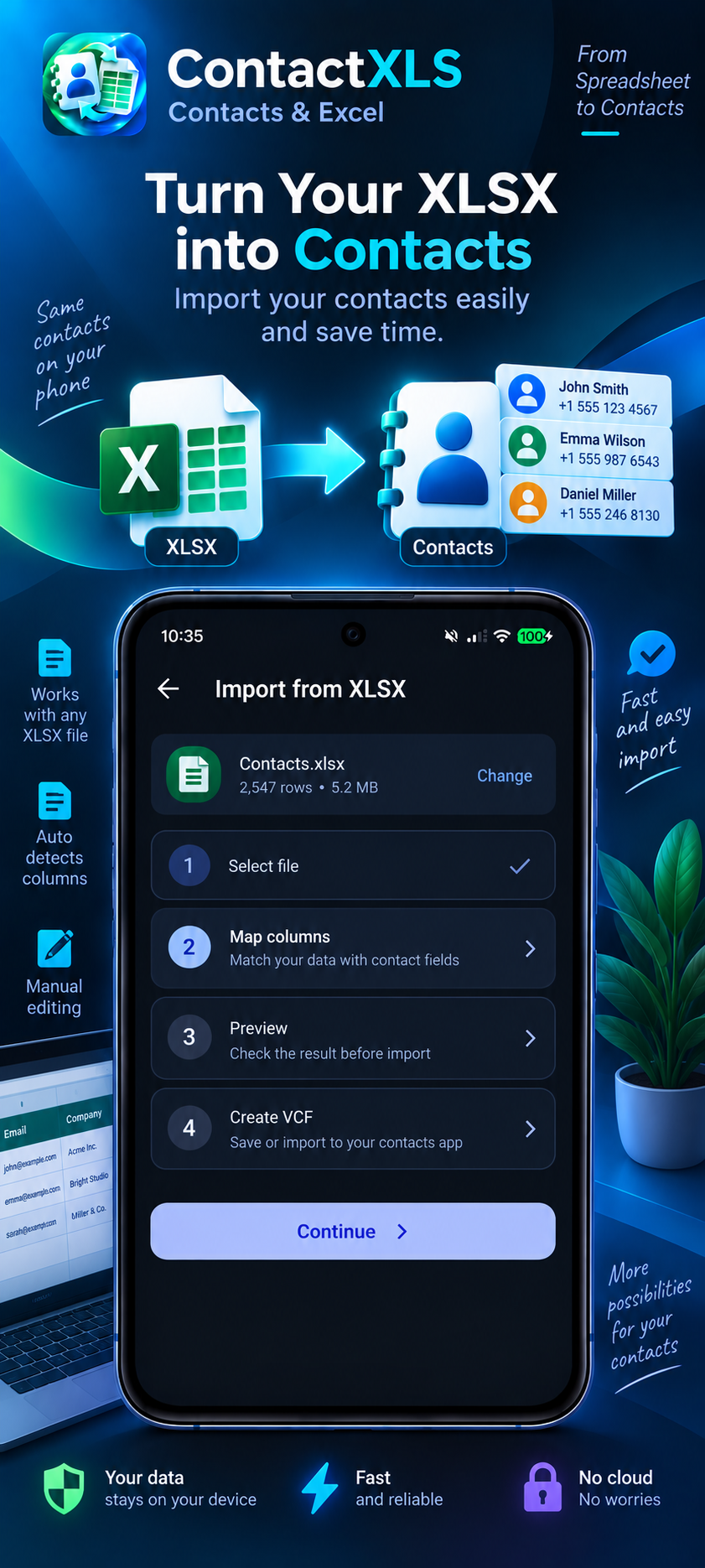 ContactXLS: Contacts & Excel screenshot 5