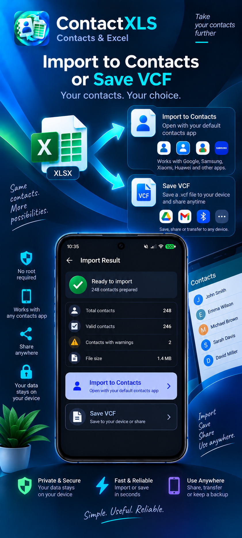 ContactXLS: Contacts & Excel screenshot 7