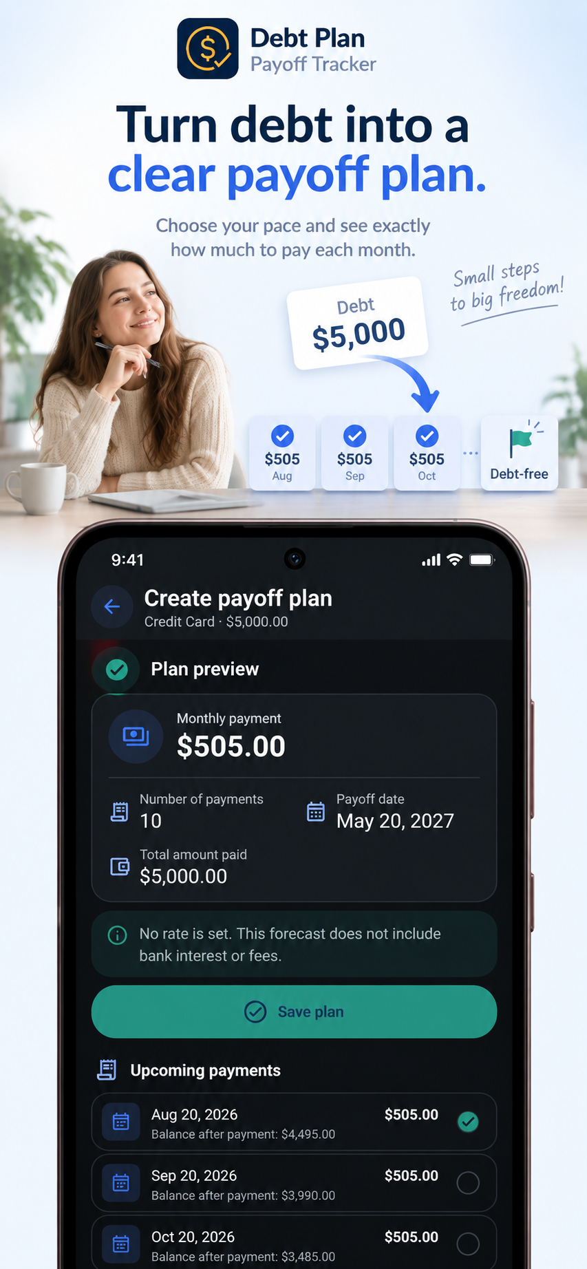 Debt Plan screenshot 3