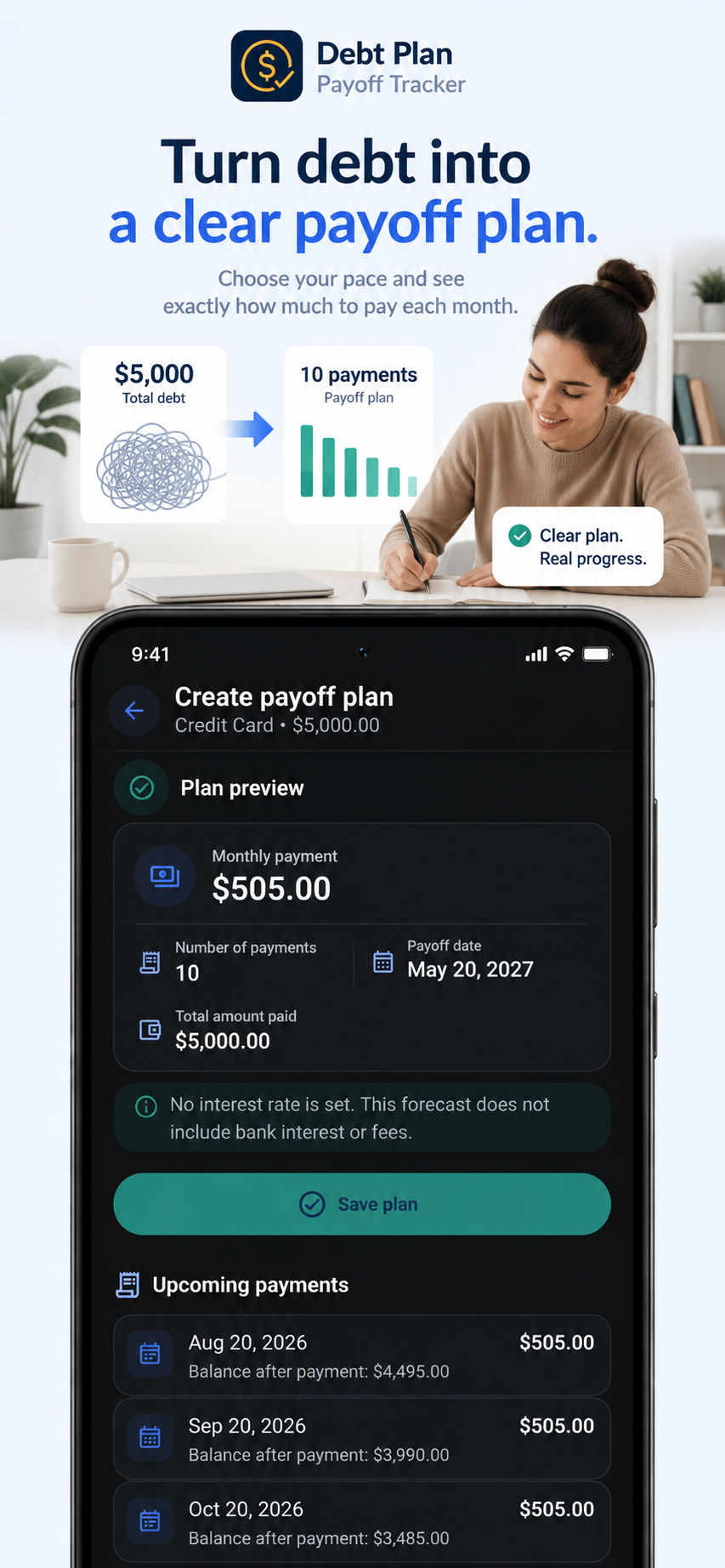 Debt Plan screenshot 8