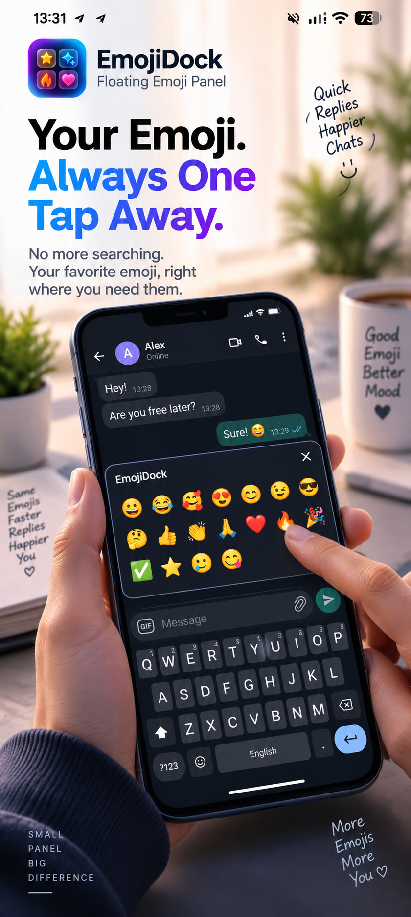 EmojiDock: Floating Emoji Panel screenshot 2