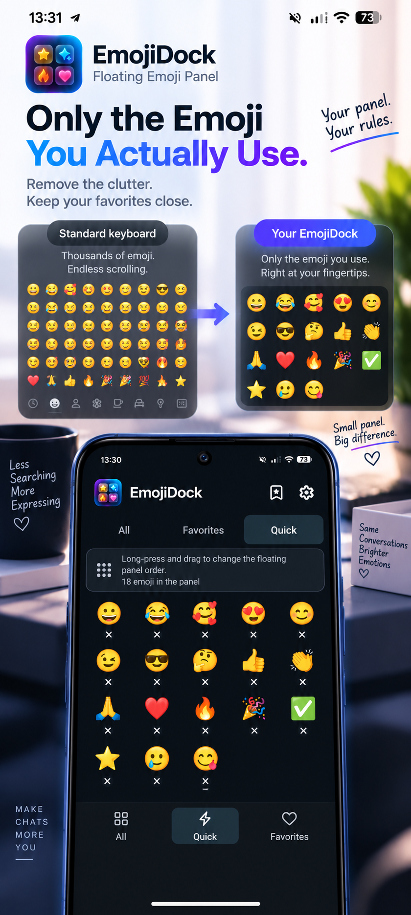EmojiDock: Floating Emoji Panel screenshot 3
