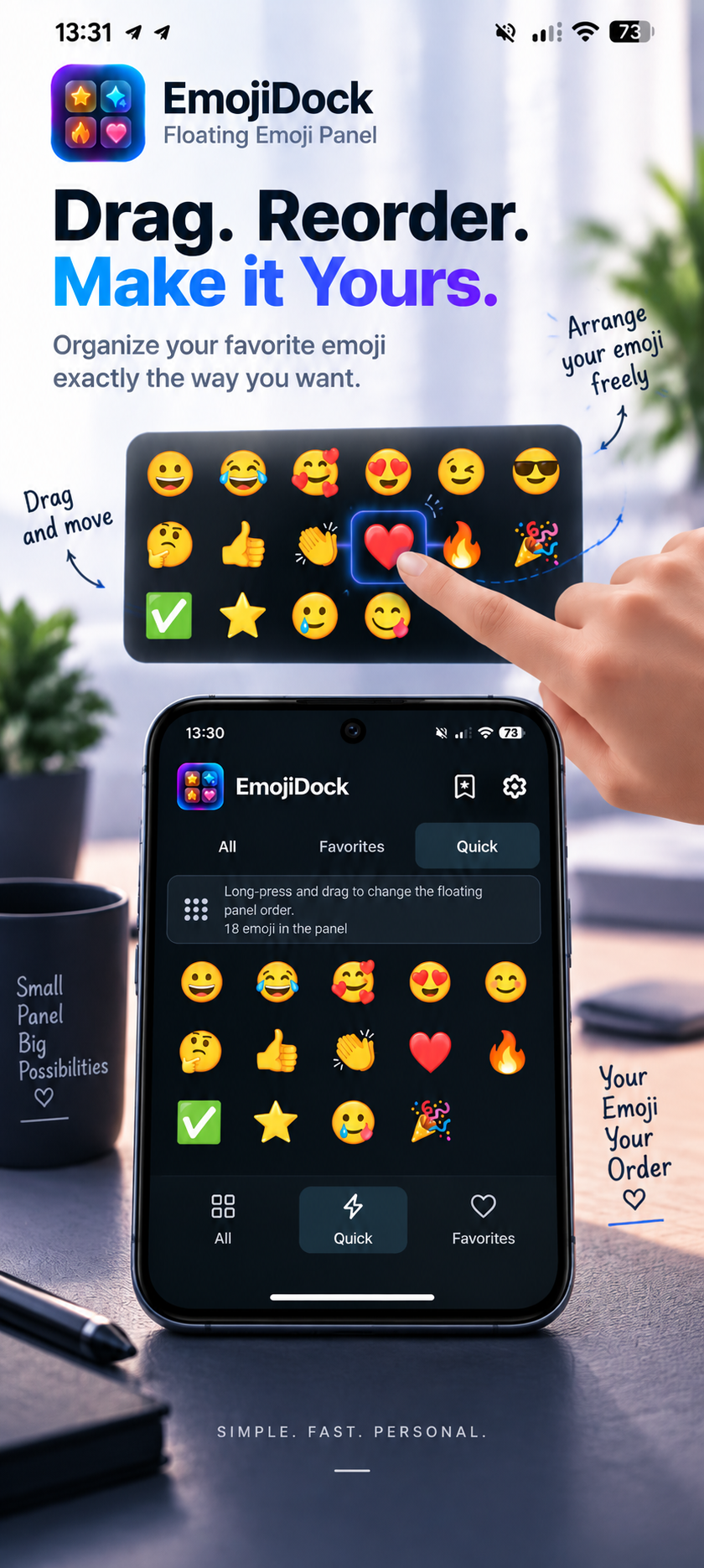 EmojiDock: Floating Emoji Panel screenshot 4