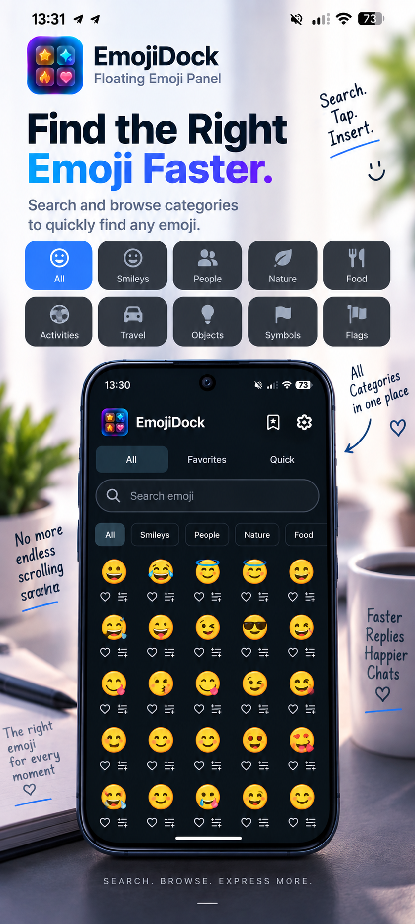 EmojiDock: Floating Emoji Panel screenshot 5