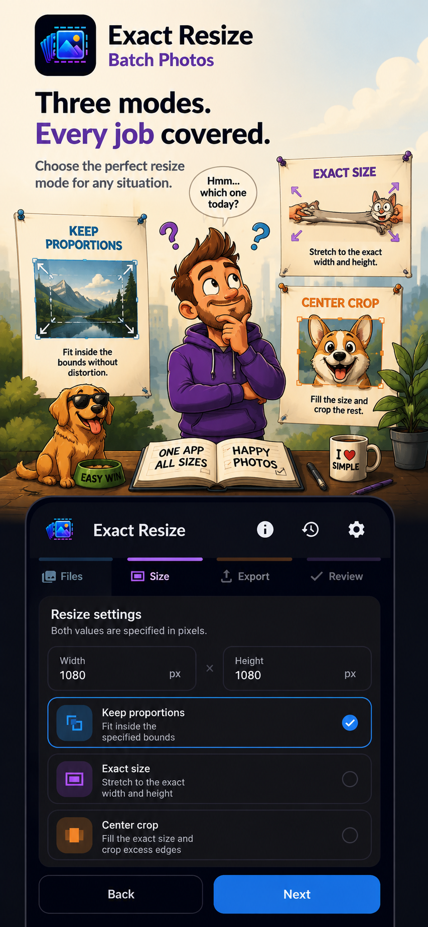 Exact Resize screenshot 3