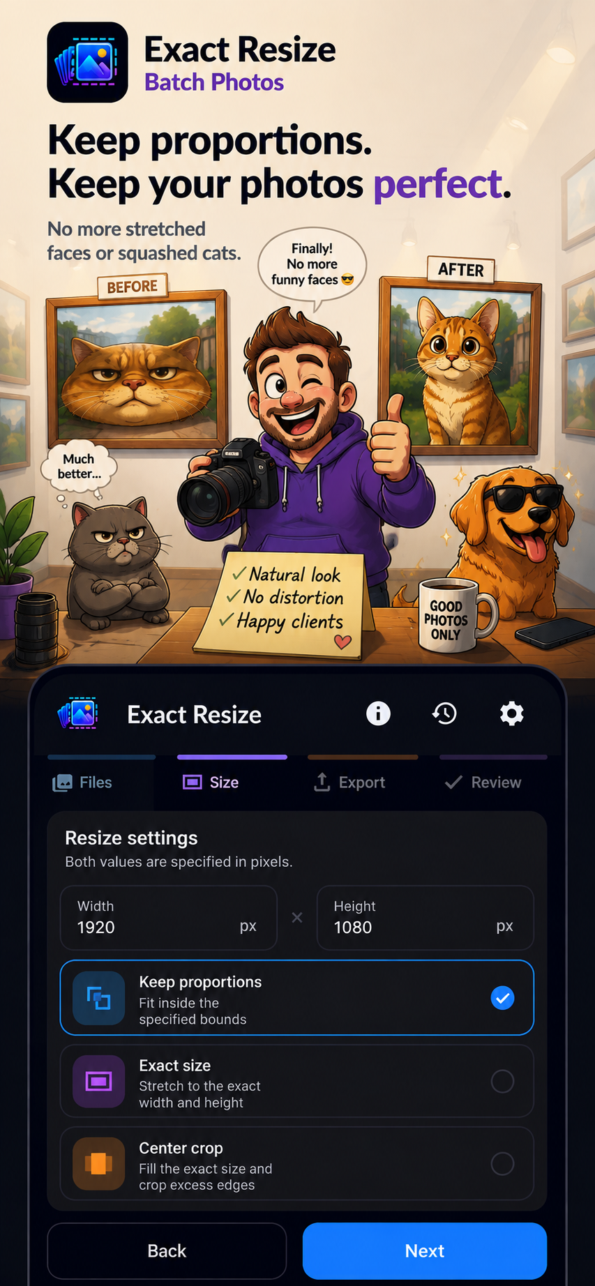 Exact Resize screenshot 4