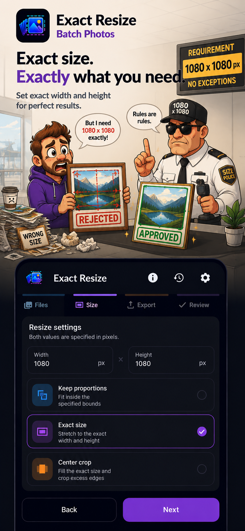 Exact Resize screenshot 5