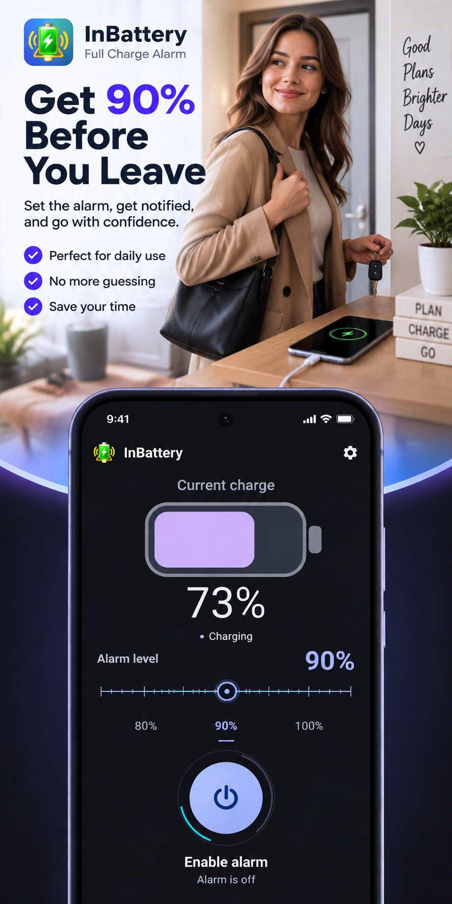 InBattery: Full Charge Alarm screenshot 4