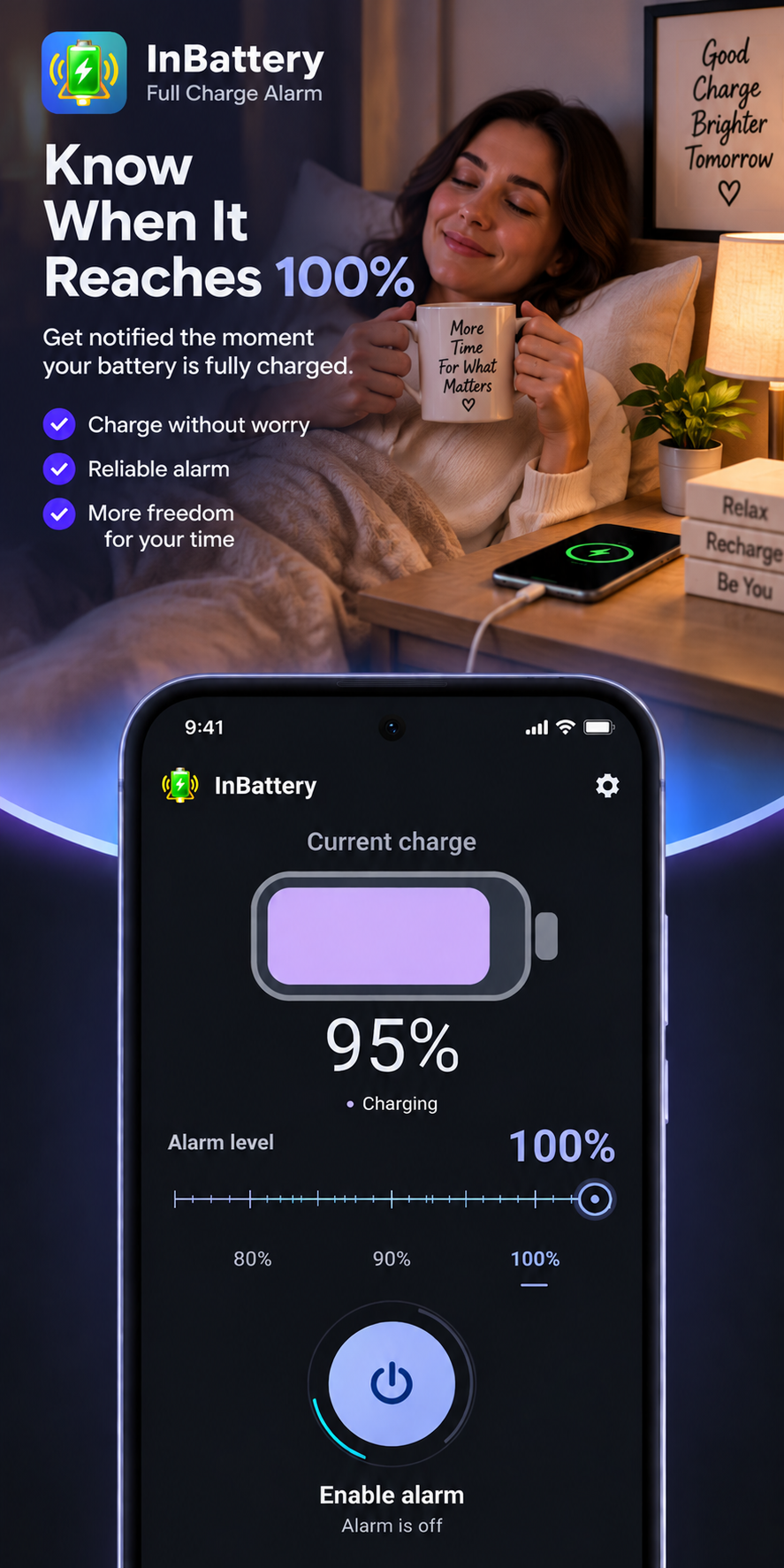 InBattery: Full Charge Alarm screenshot 5