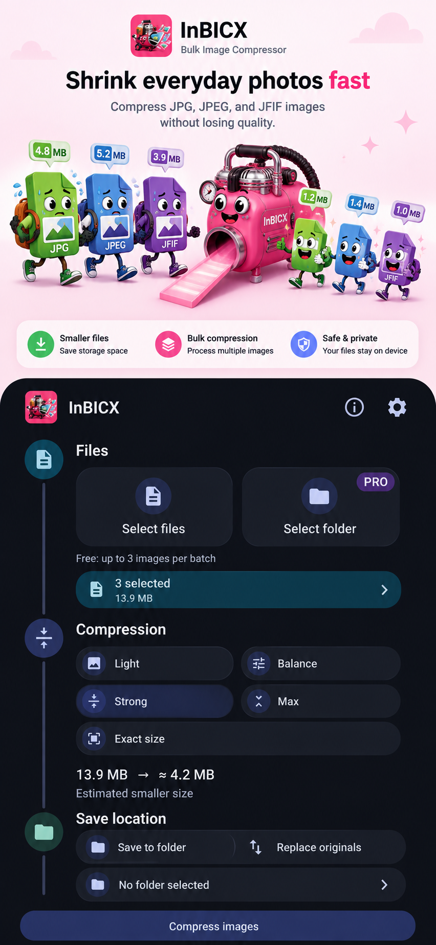 InBICX screenshot 2