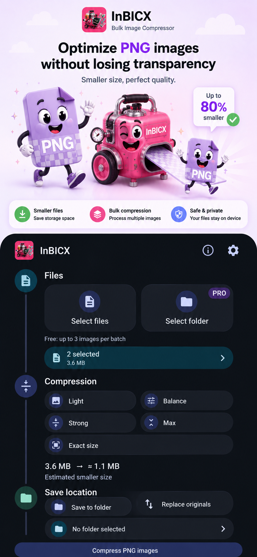 InBICX screenshot 3