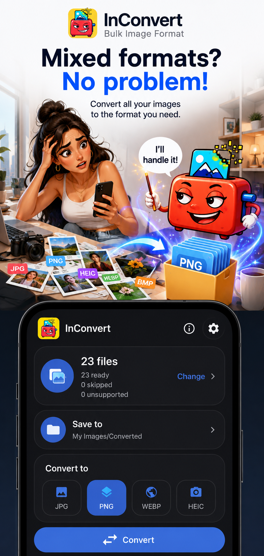 InConvert screenshot 1