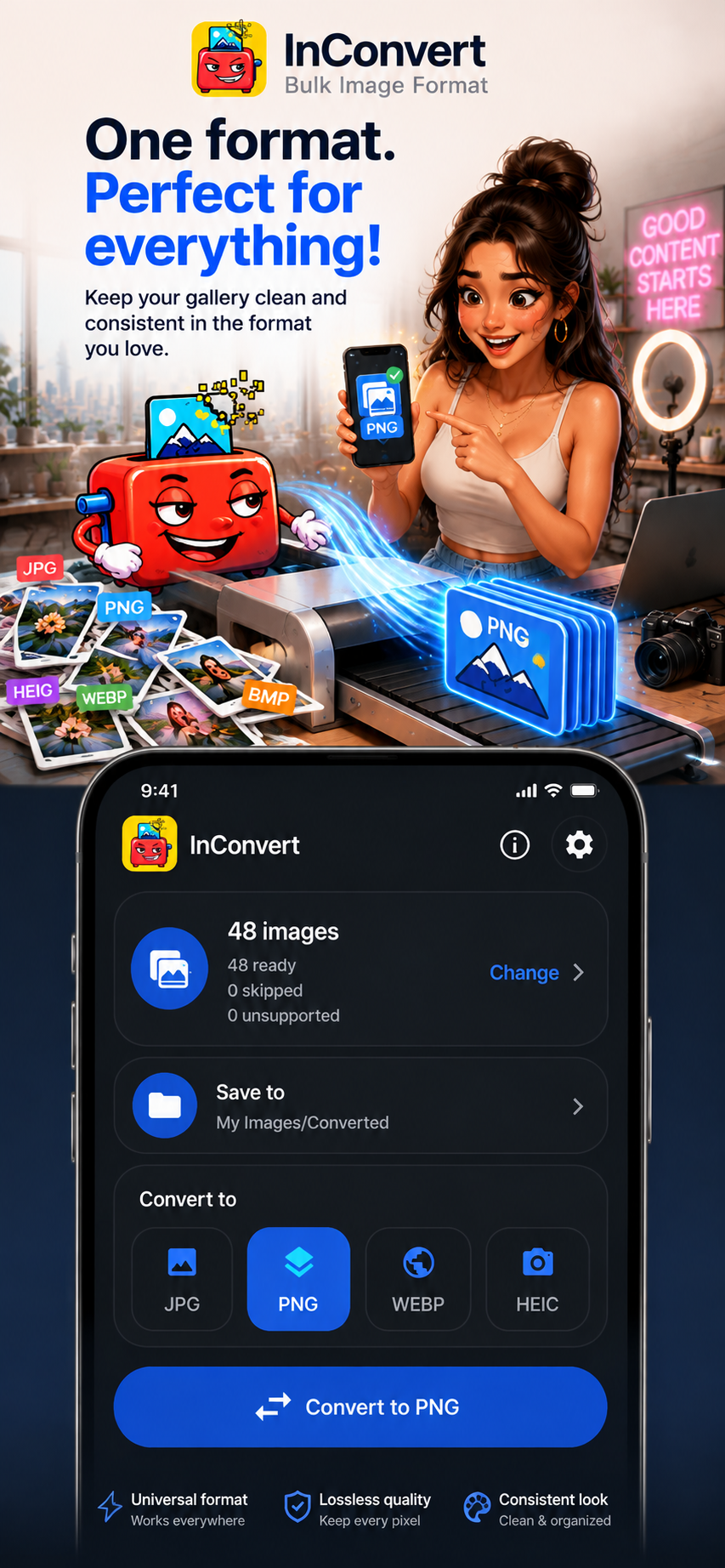 InConvert screenshot 3