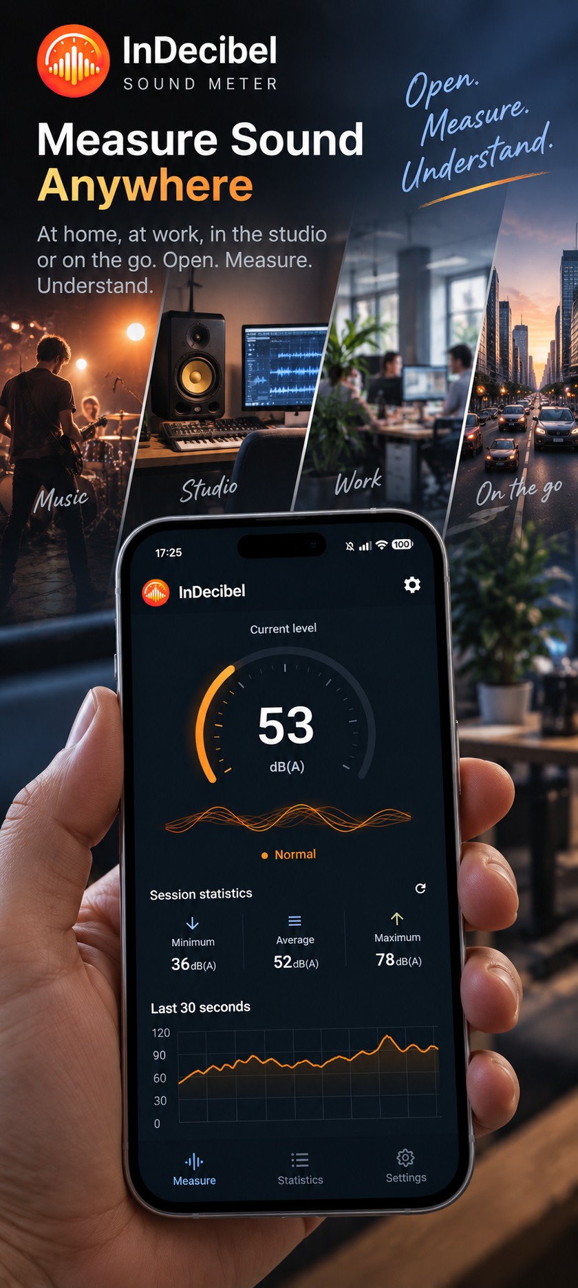 InDecibel: Sound Meter screenshot 8
