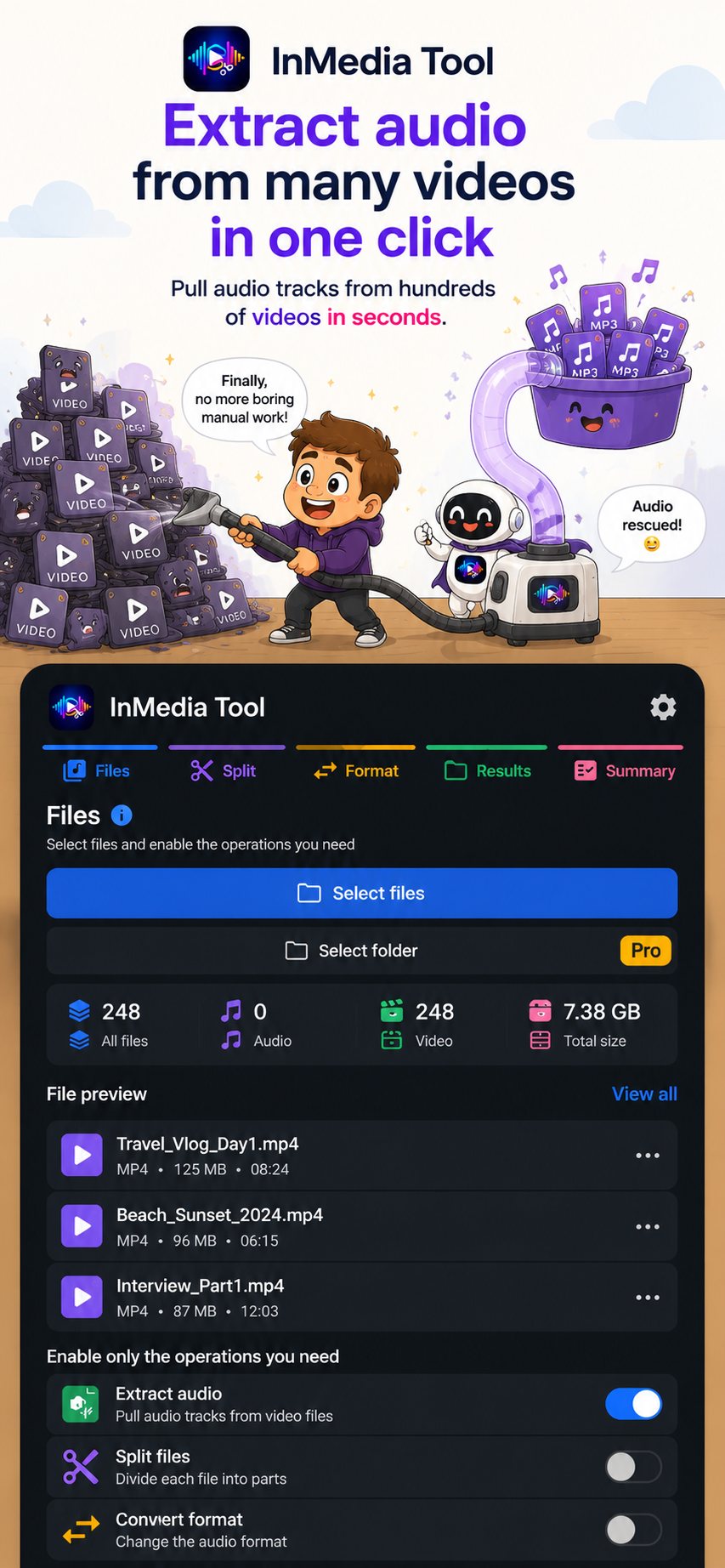 InMedia Tool screenshot 2