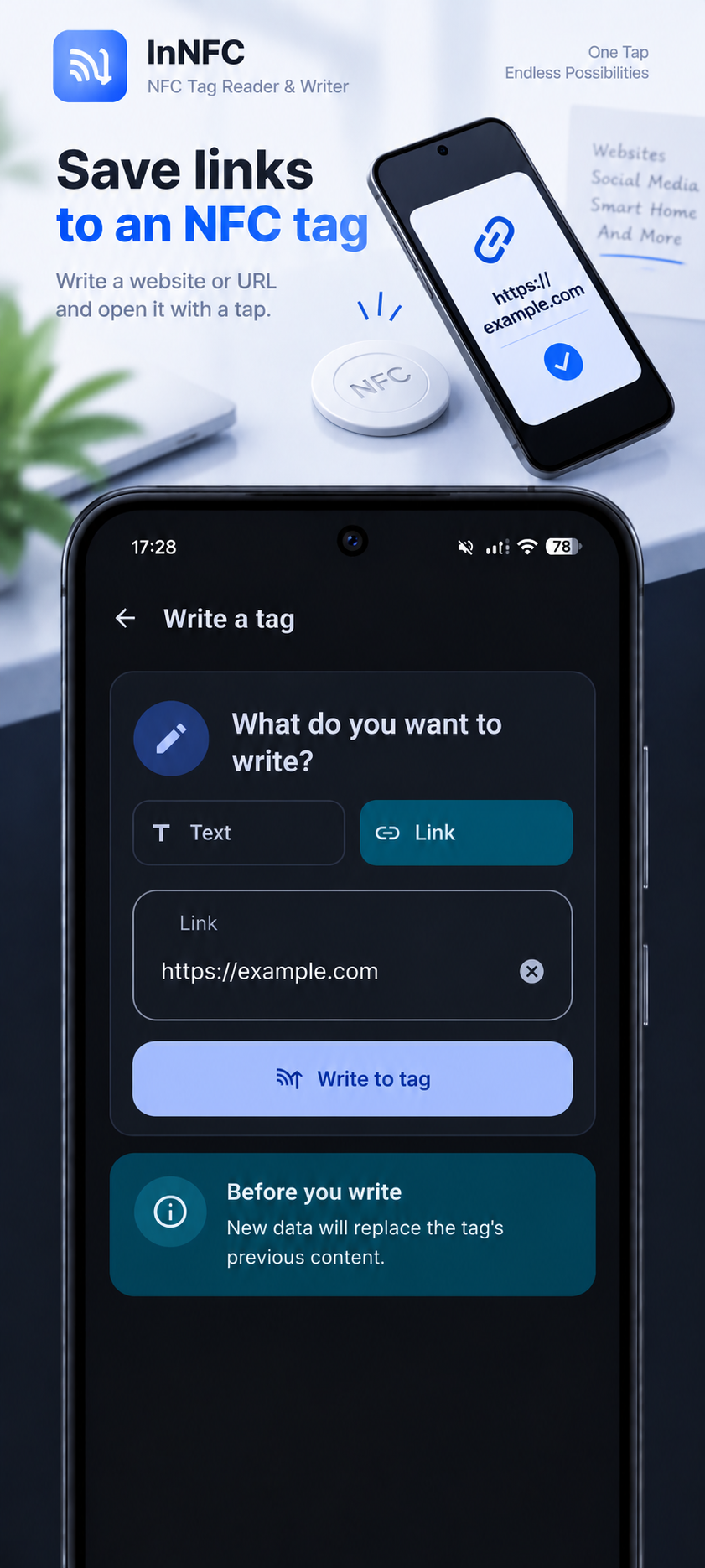 InNFC: NFC Tag Reader & Writer screenshot 5