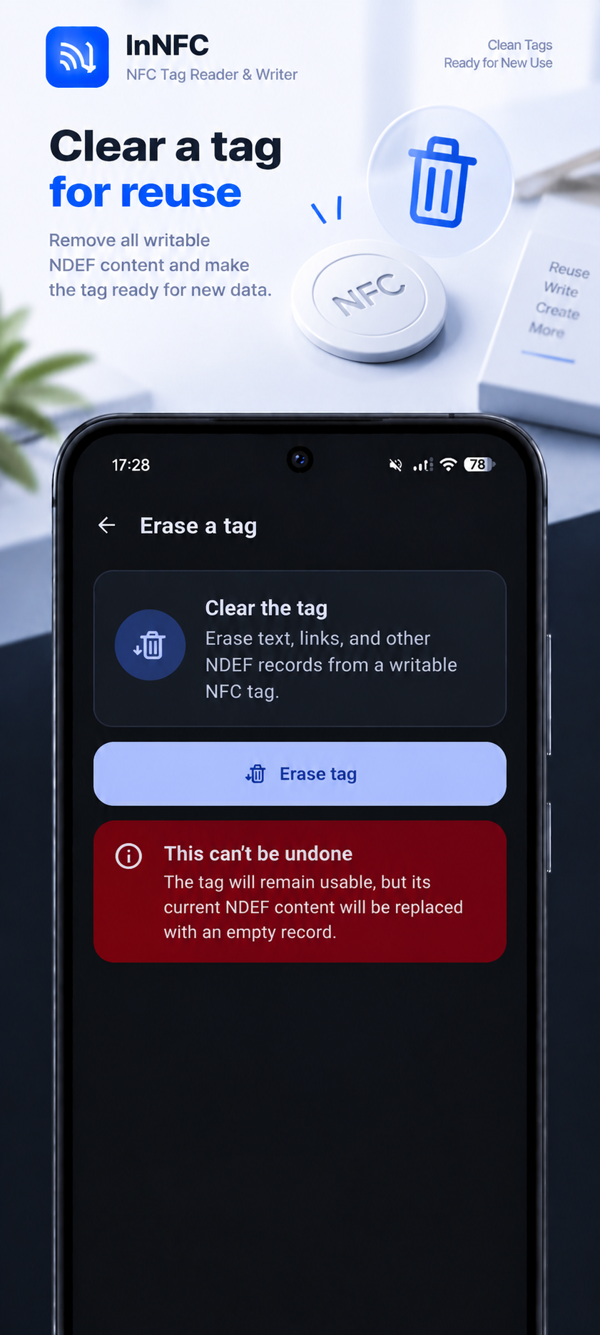 InNFC: NFC Tag Reader & Writer screenshot 7