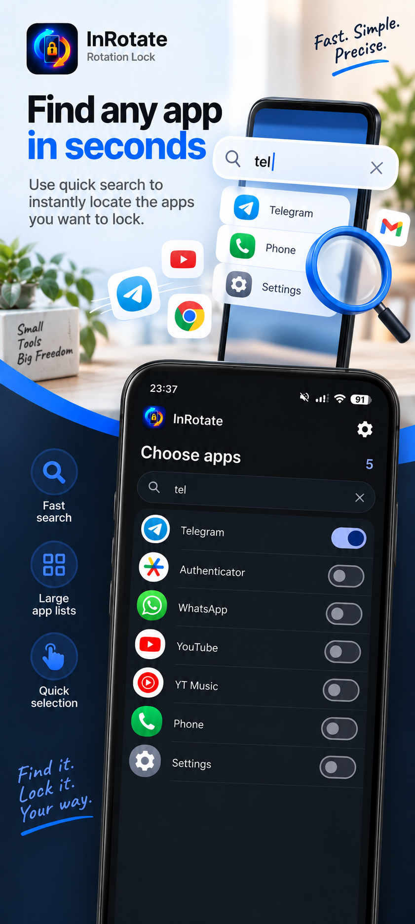 InRotate: Rotation Lock screenshot 5