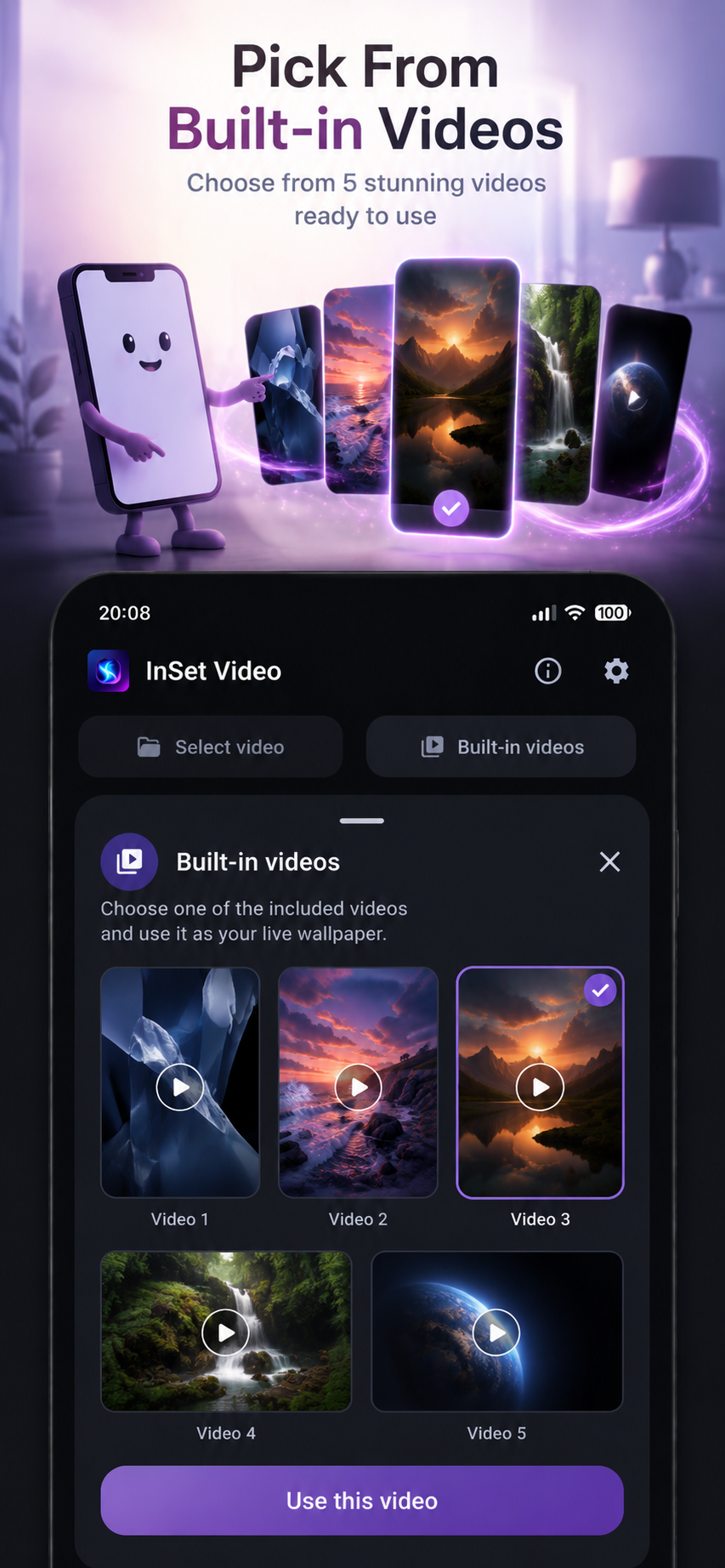 InSet Video screenshot 3