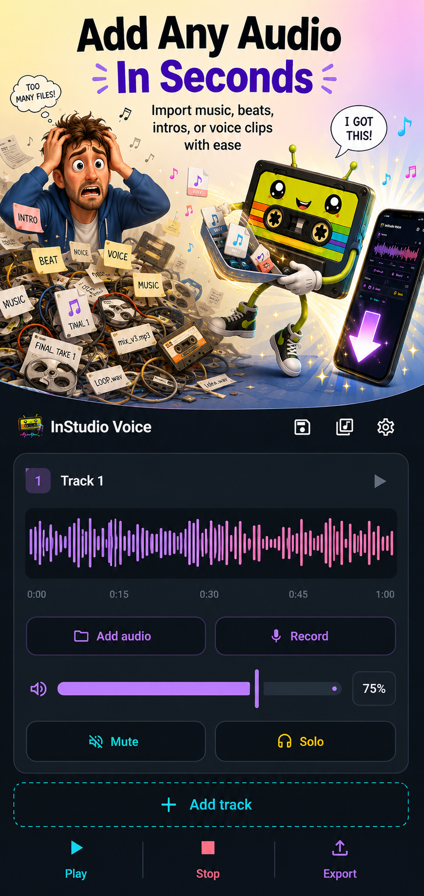 InStudio Voice screenshot 2