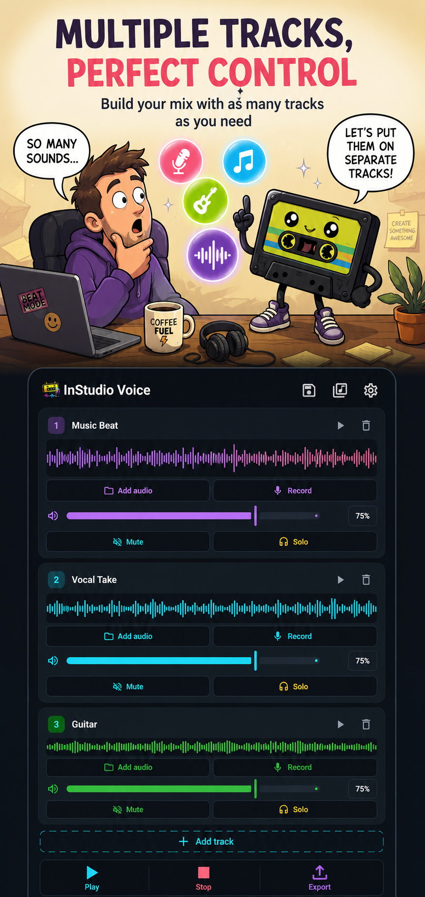 InStudio Voice screenshot 4