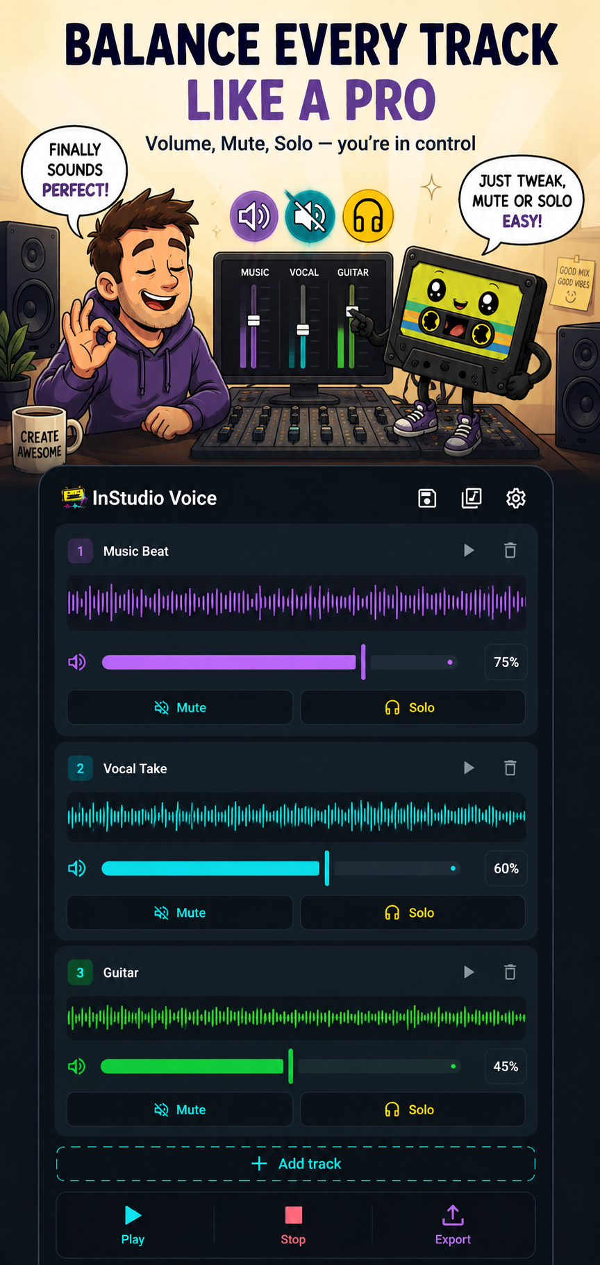 InStudio Voice screenshot 6