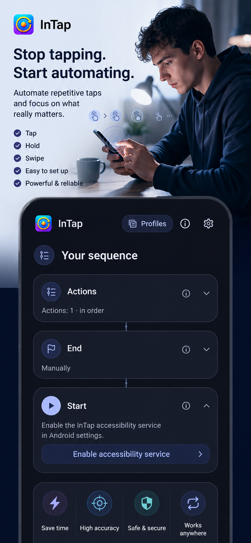 InTap screenshot 1