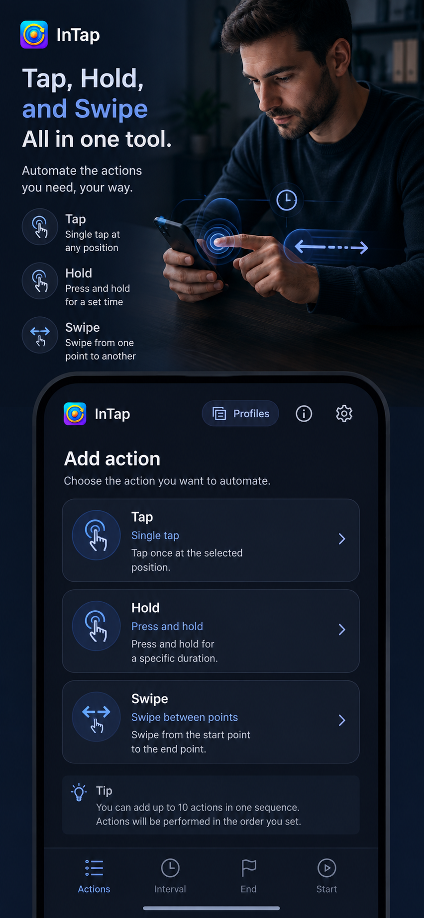 InTap screenshot 3
