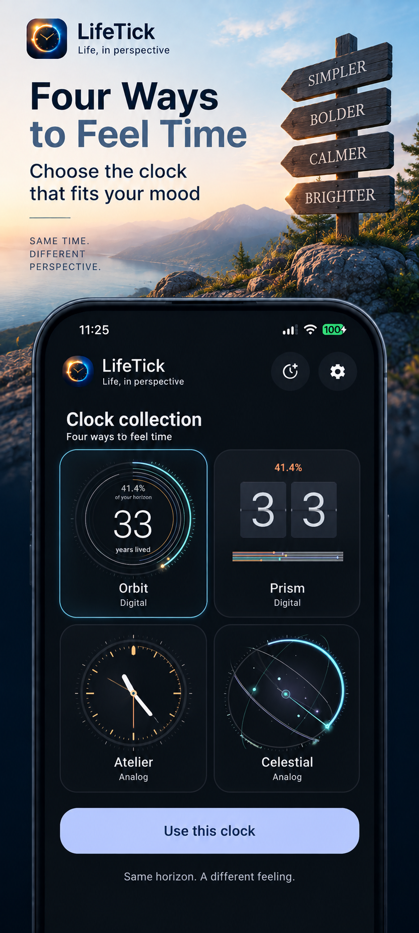 LifeTick: Life Clock screenshot 5