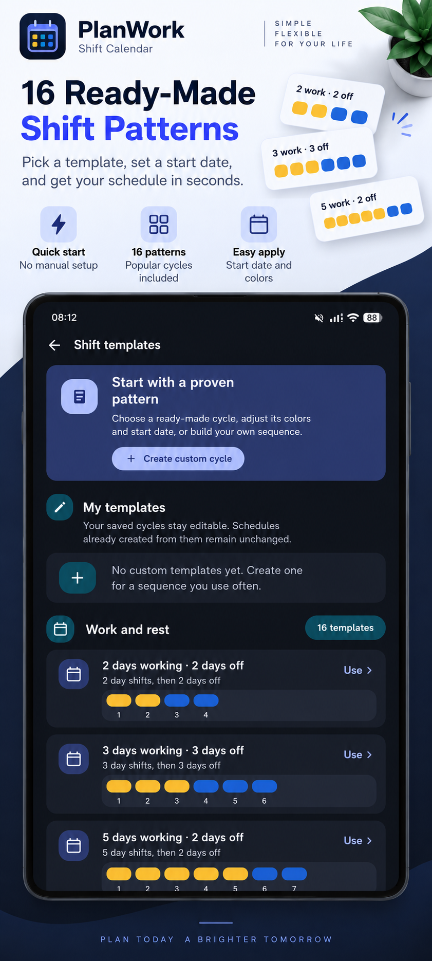 PlanWork: Shift Calendar screenshot 4