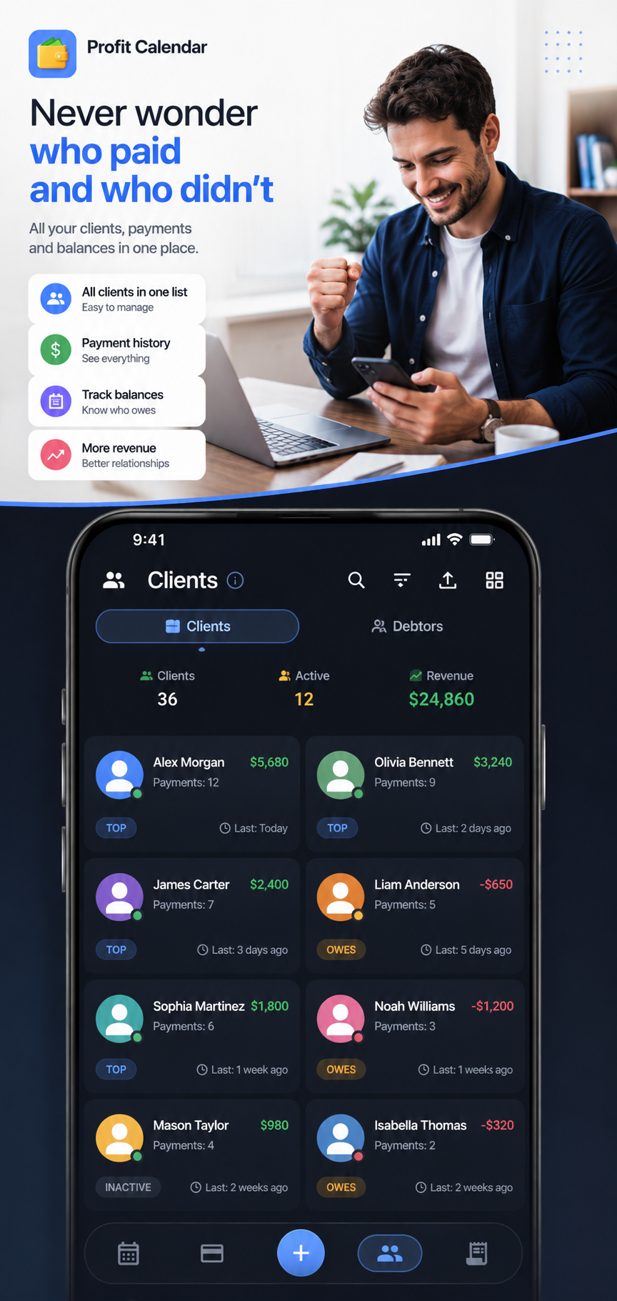 Profit Calendar screenshot 2
