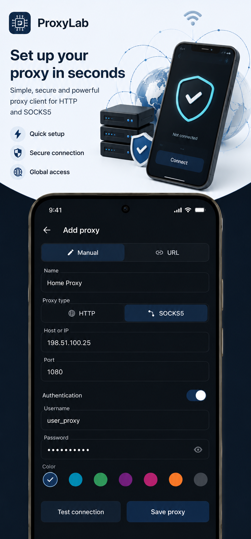 ProxyLab screenshot 1
