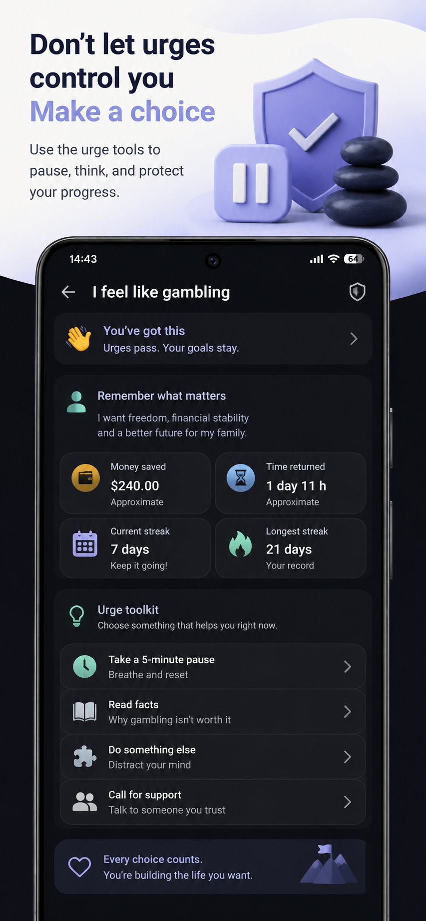 Stop Gambling Tracker screenshot 7