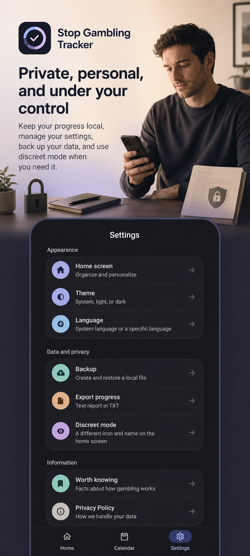 Stop Gambling Tracker screenshot 8