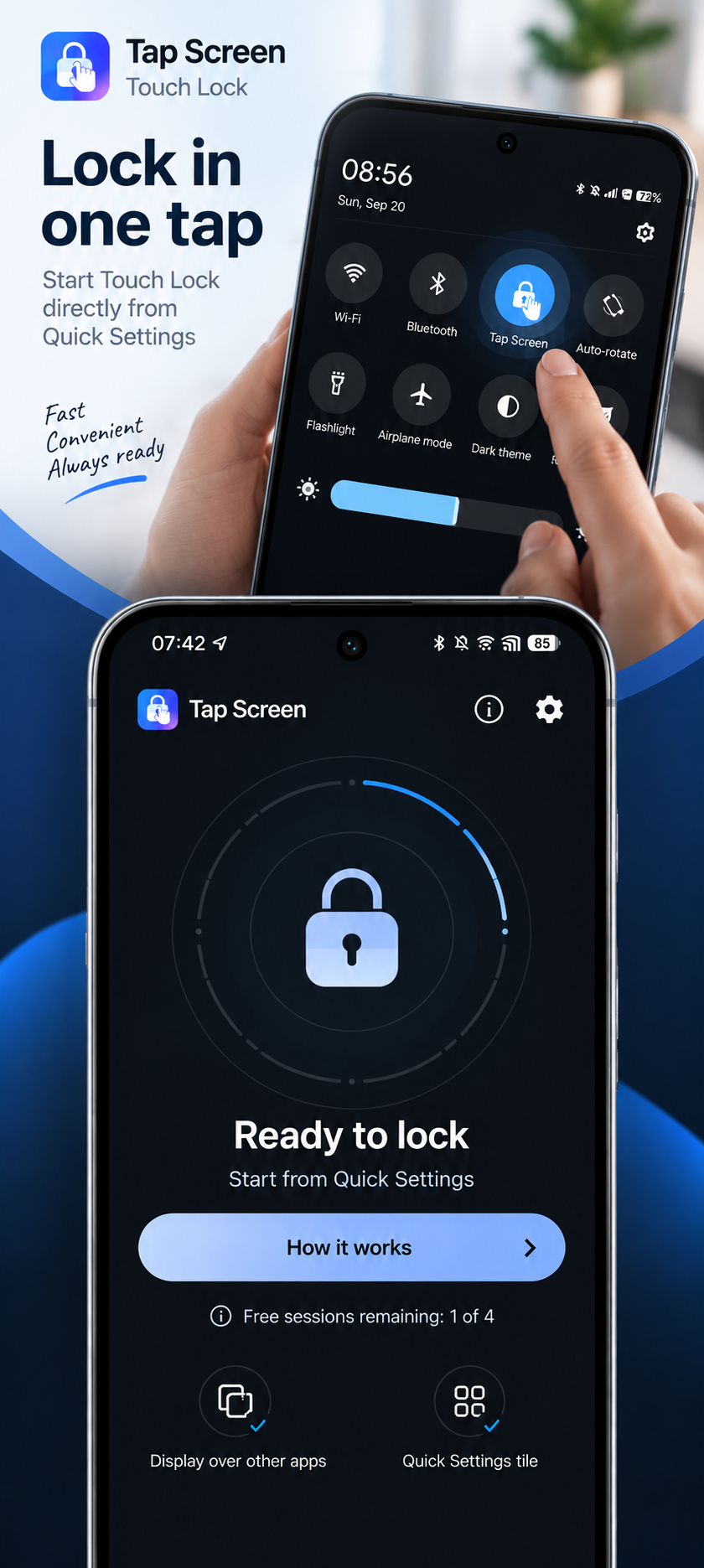 Tap Screen: Touch Lock screenshot 2