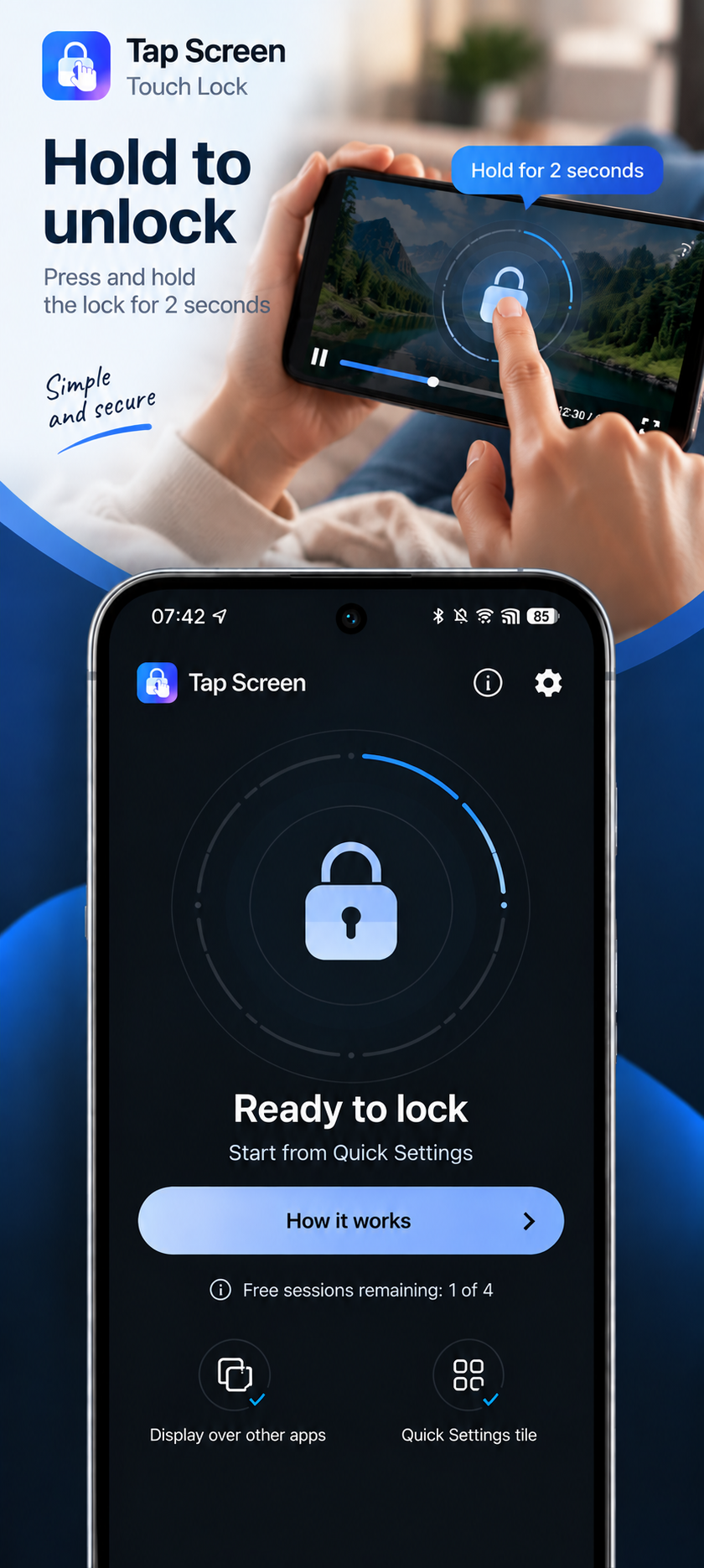 Tap Screen: Touch Lock screenshot 6