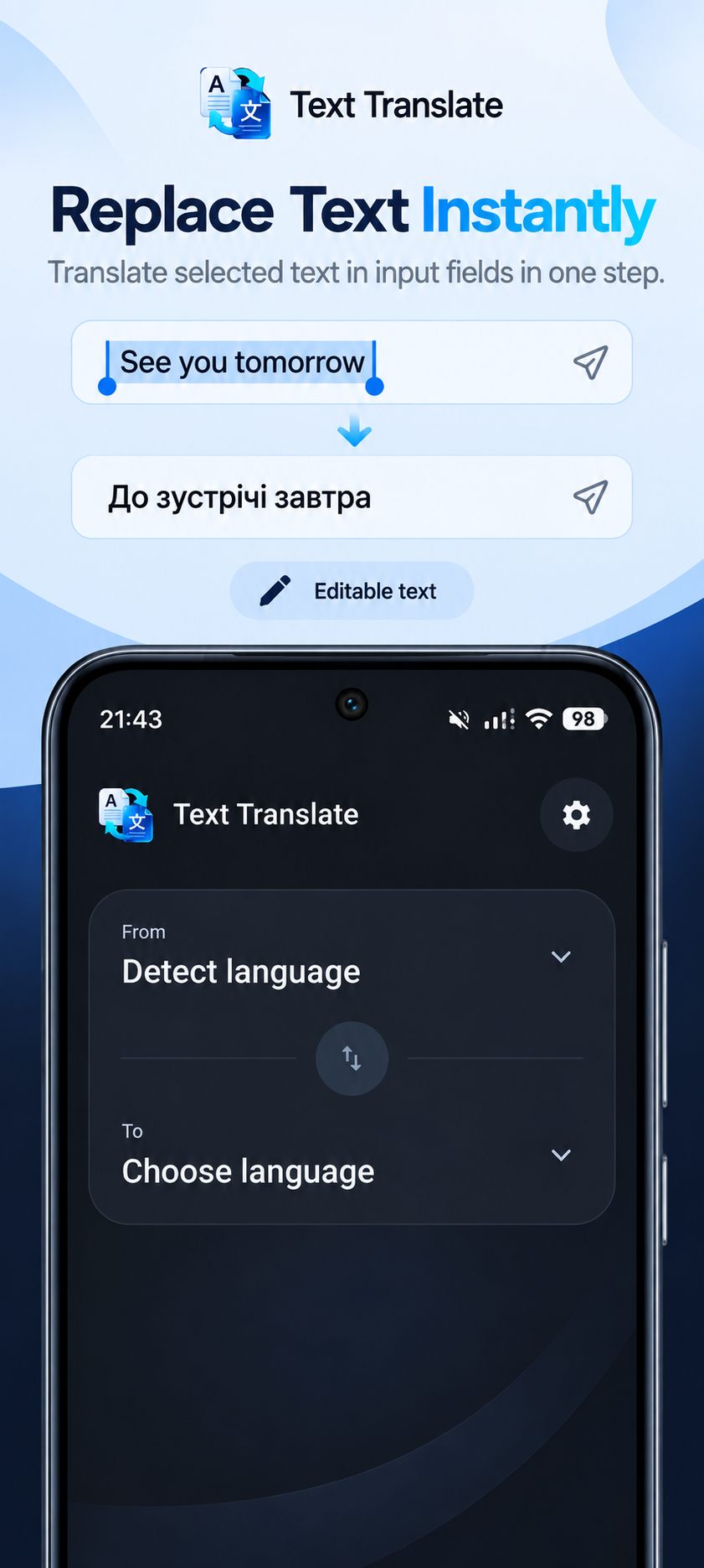 Text Translate: Quick Translate screenshot 2