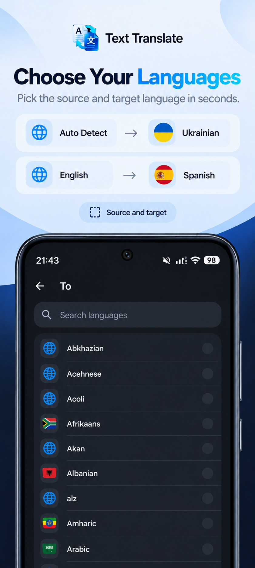 Text Translate: Quick Translate screenshot 5